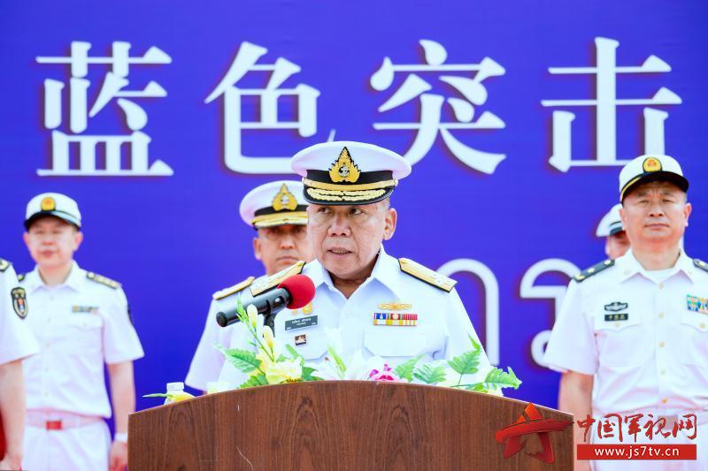 蓝色突击-2019"中泰海军联合训练开幕
