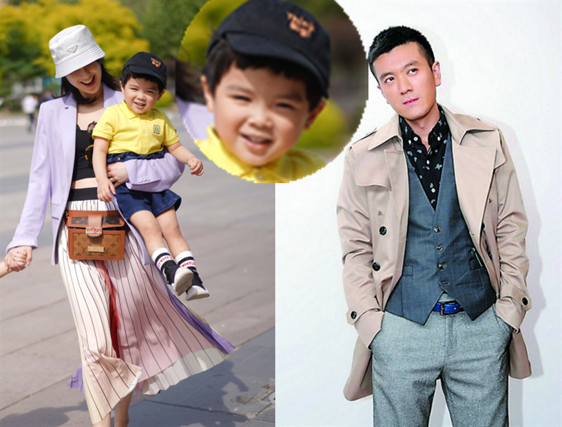 两岁的杨安麟和爸爸杨子长得非常像,此前老大杨安迪上节目,也被指颜值