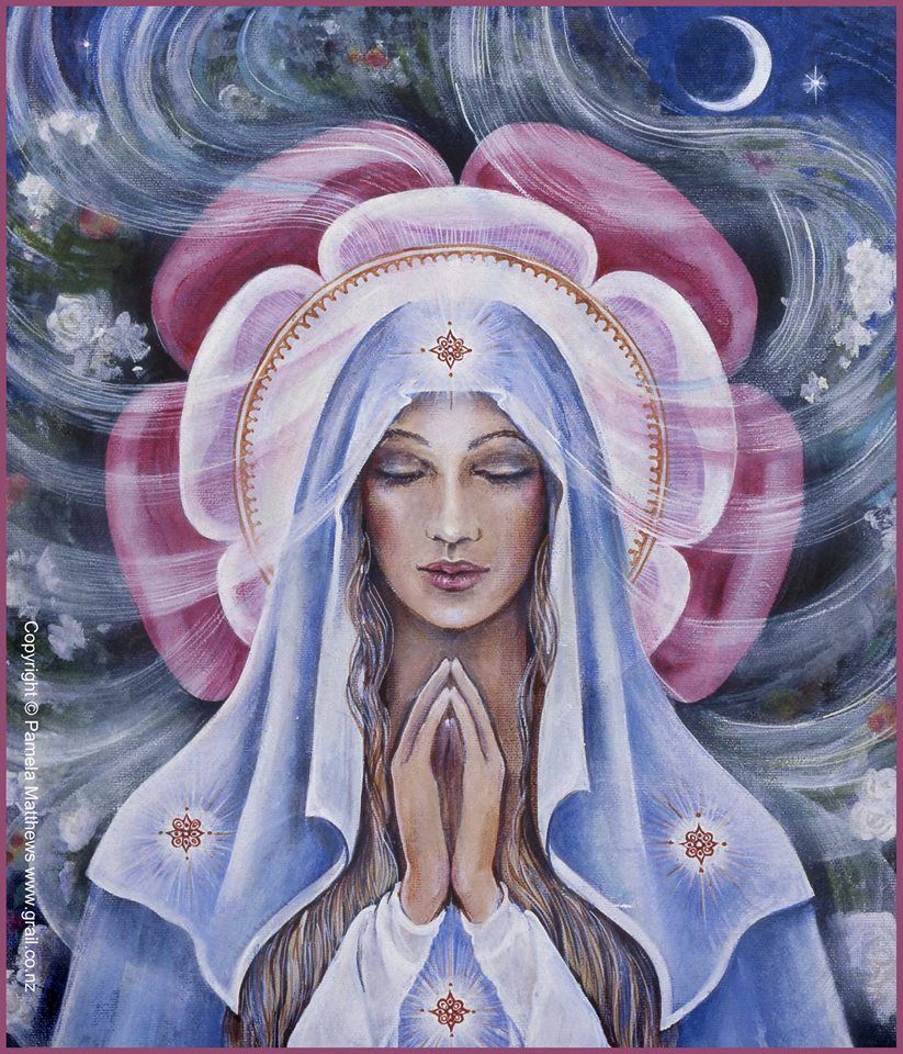 她通过绘画疗愈自己,带领我们畅游宇宙中灵性的世界