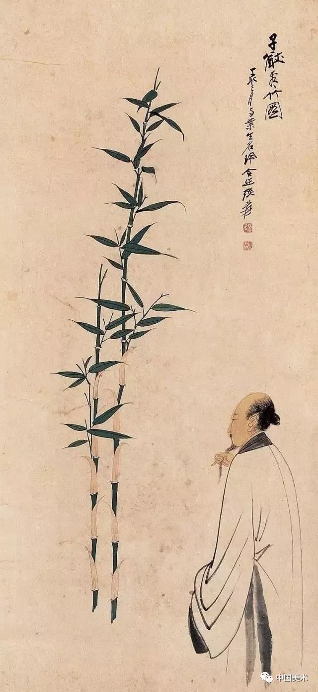 画竹:用笔要完全合乎书法(图)_凤凰网