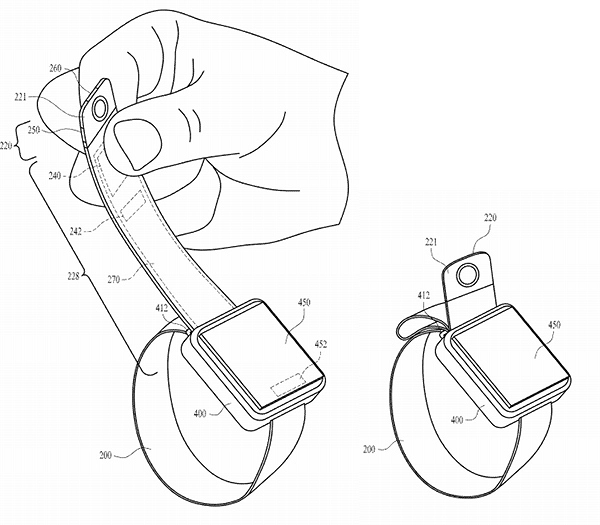 蘋果新專利:apple watch 錶帶上增加攝像頭