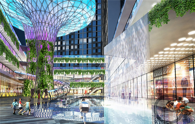 金象城王府井商业综合体设计打破静态让商场动起来