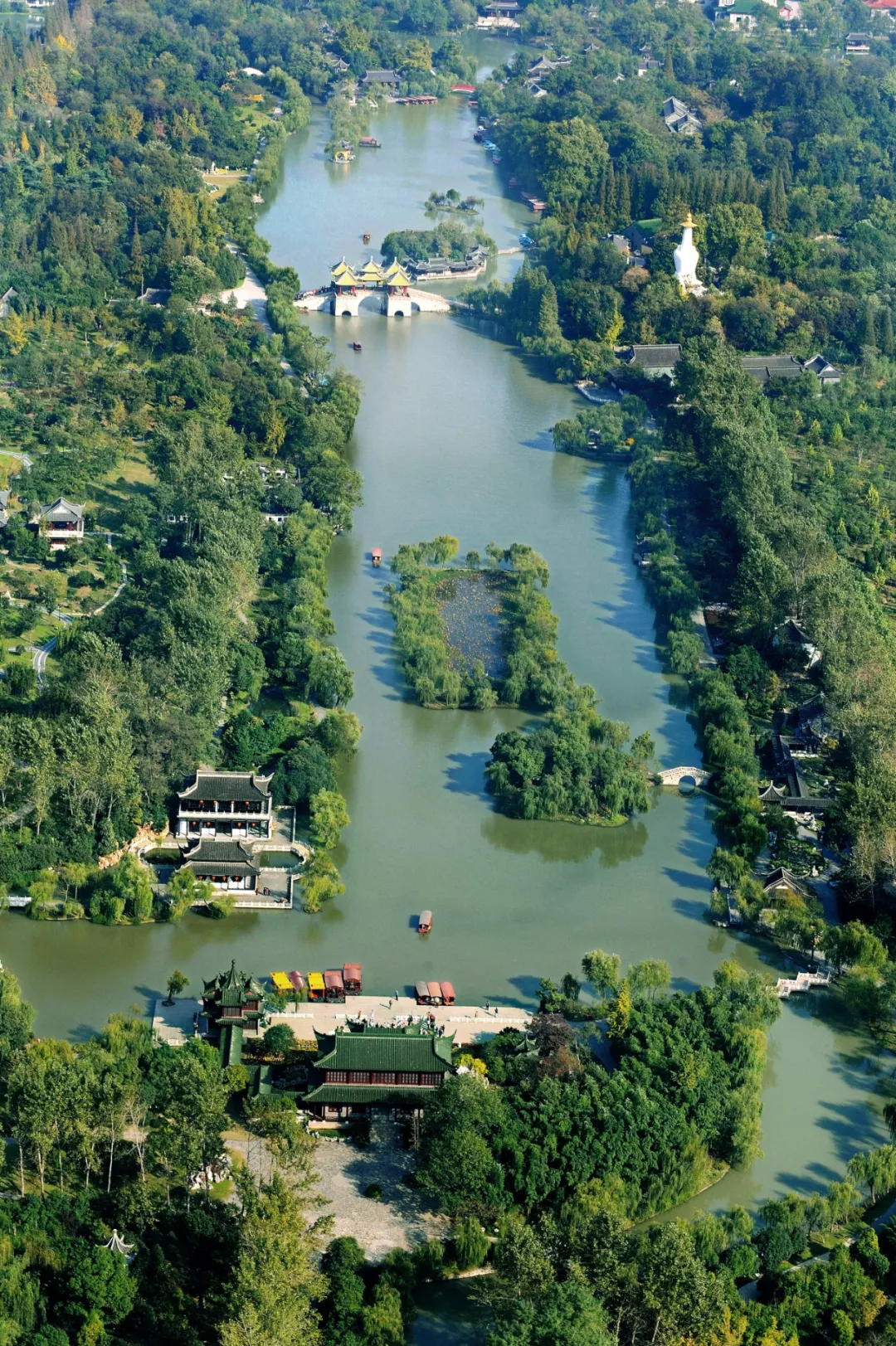 连老扬州都没有看过一组照片四十年瘦西湖的变迁