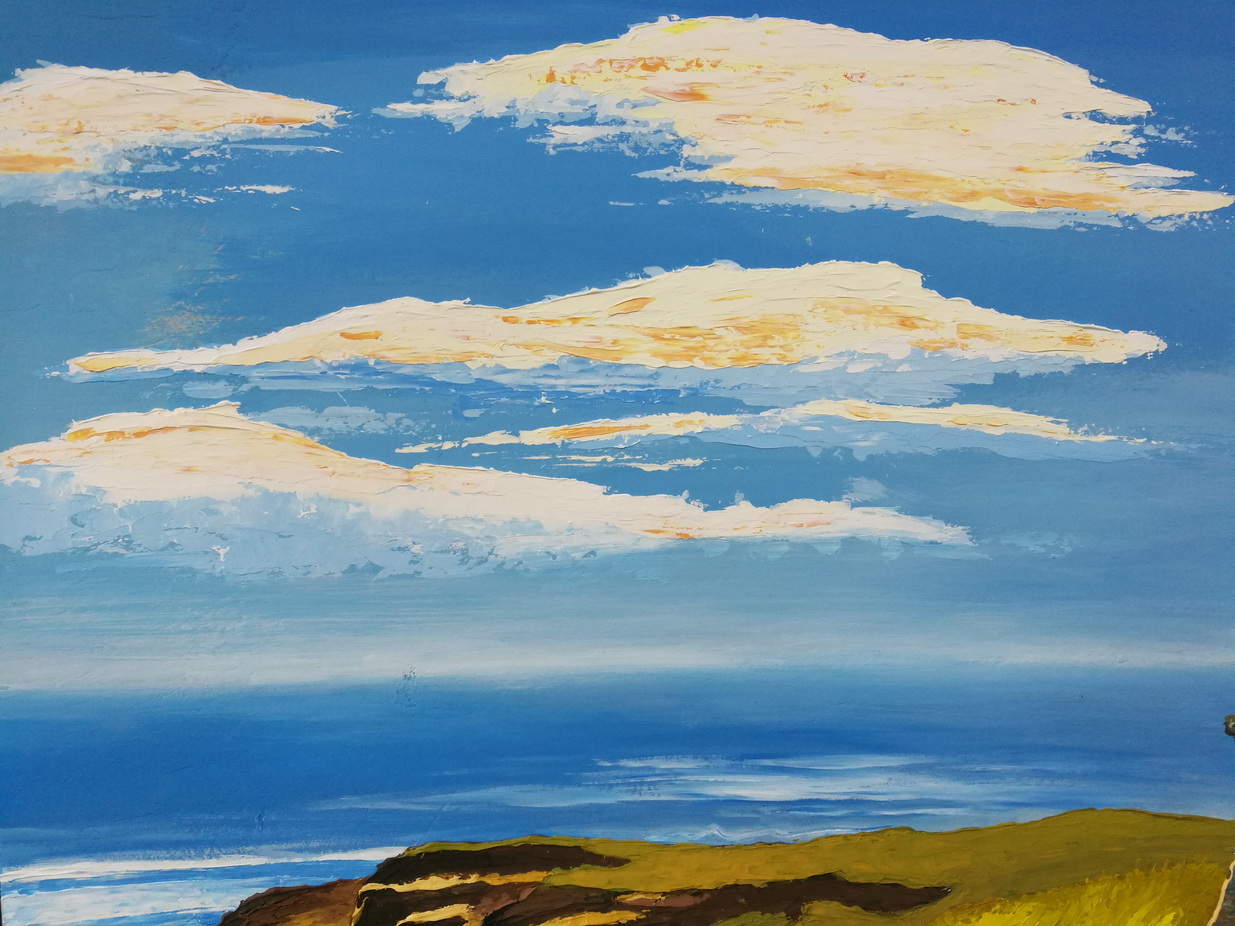 欣赏一组具有特殊质感的硅质画作品,非一般的美!