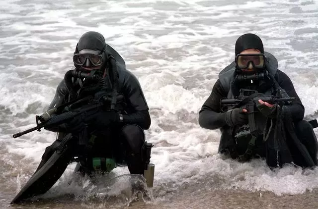 美國海軍的海豹突擊隊