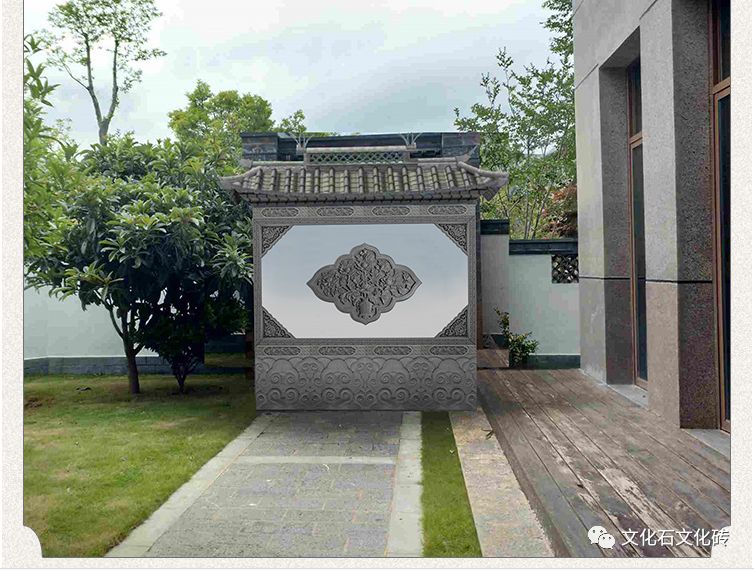 好心动这款牡丹影壁墙每1㎡都惊艳到骨子里