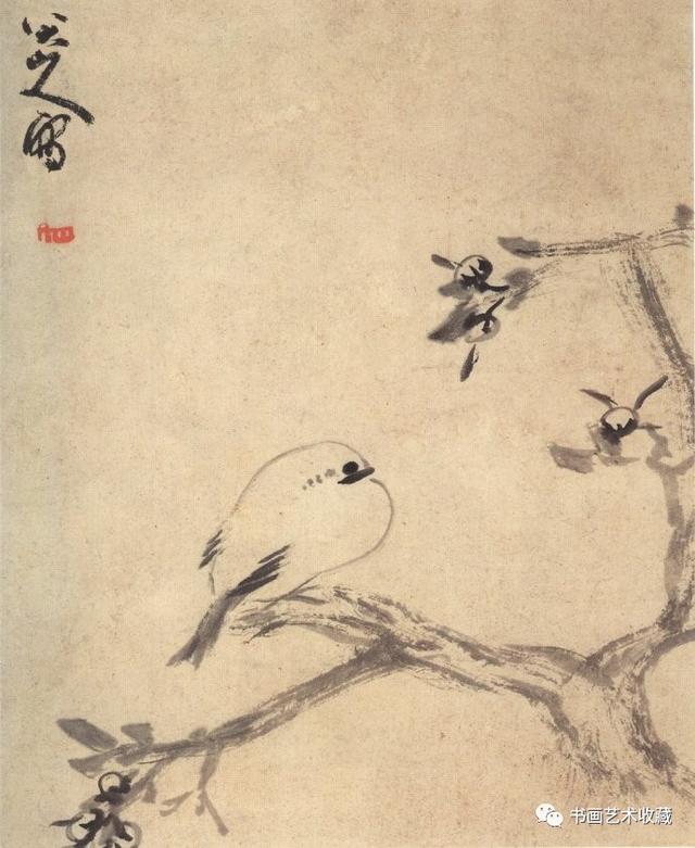 古书画精选八大山人的册页和作品