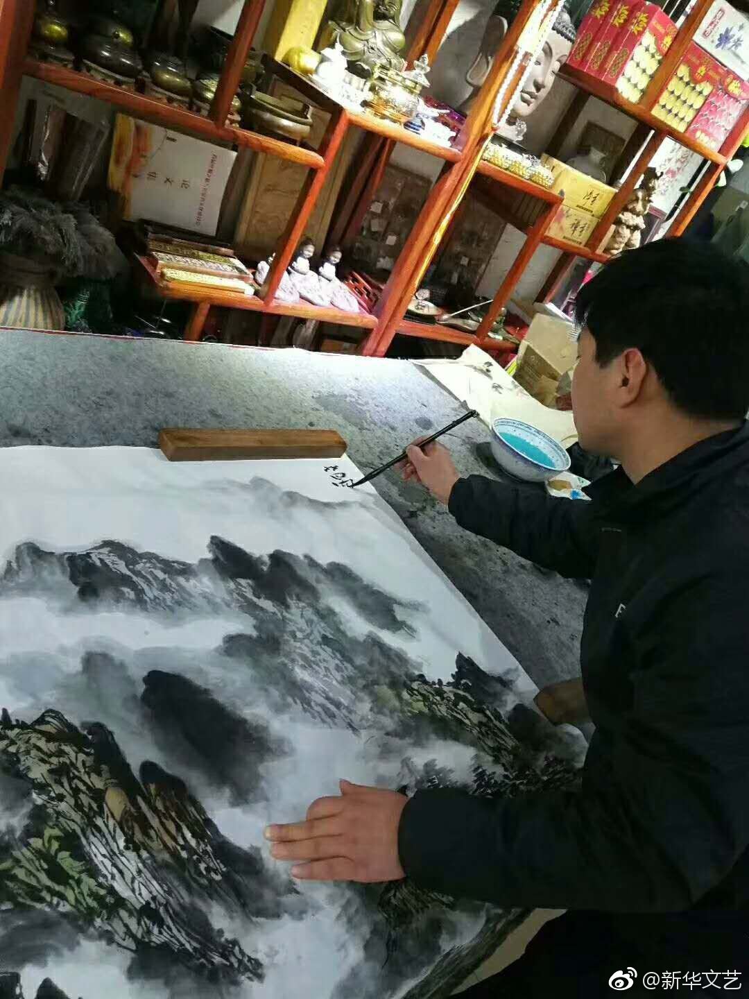 当代山水画家苗华__凤凰网