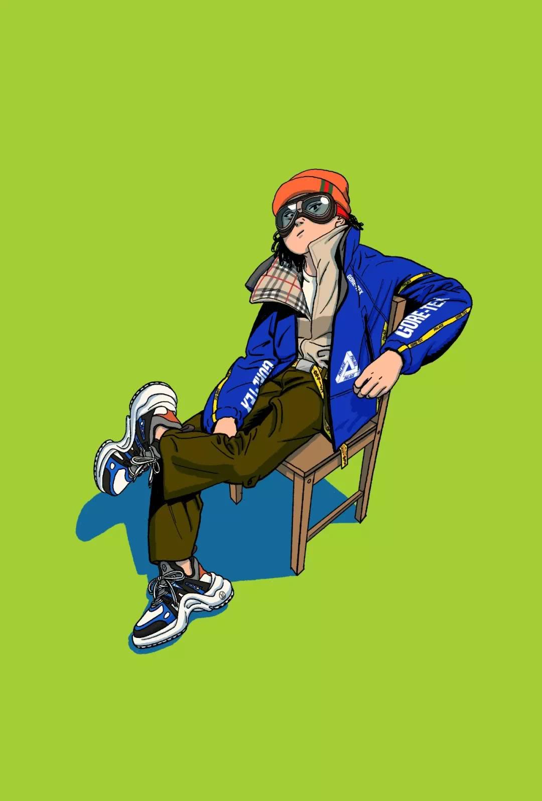 看完今天的潮流插画你会换壁纸的