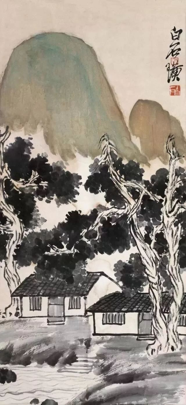 齐白石山水画赏析