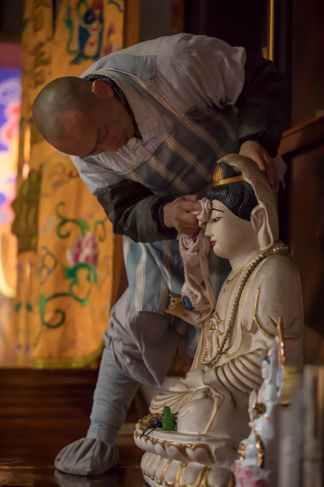 图集 ▏寺院大扫除——扫尘扫心地