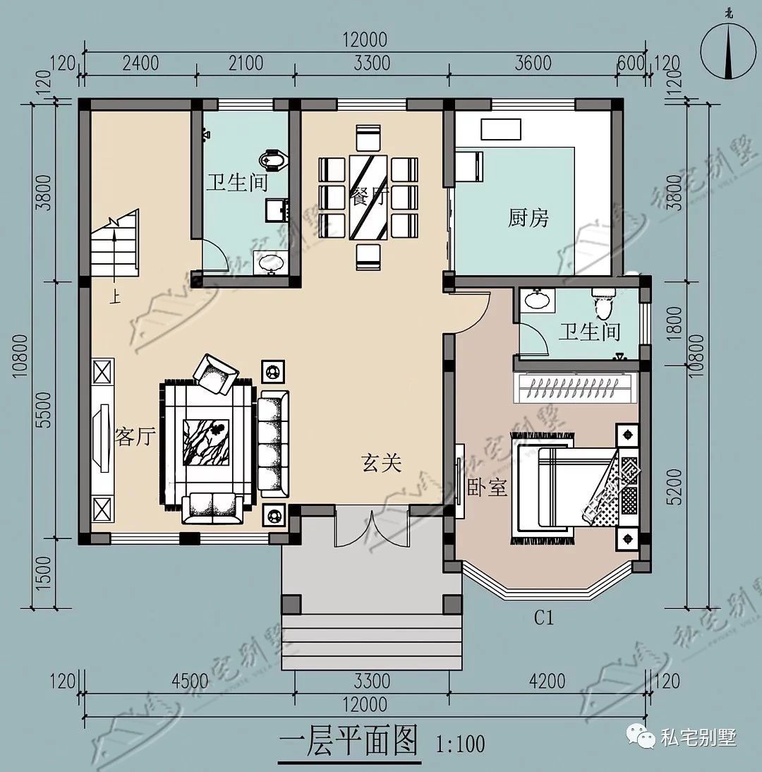 2019年農村自建房兩層熱門10款別墅戶型,選到就是賺到