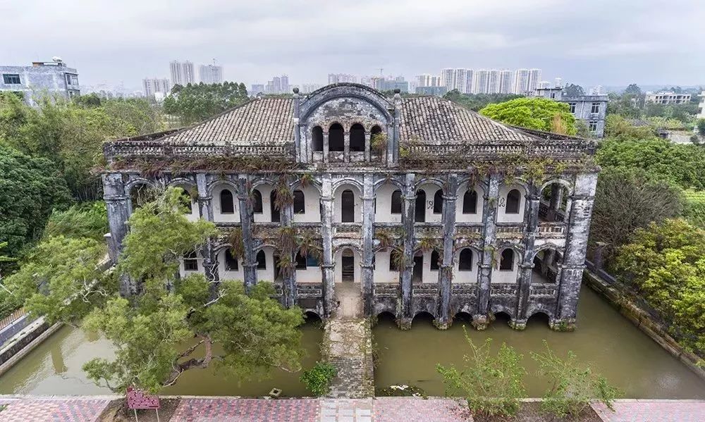 博白大平坡水楼图片