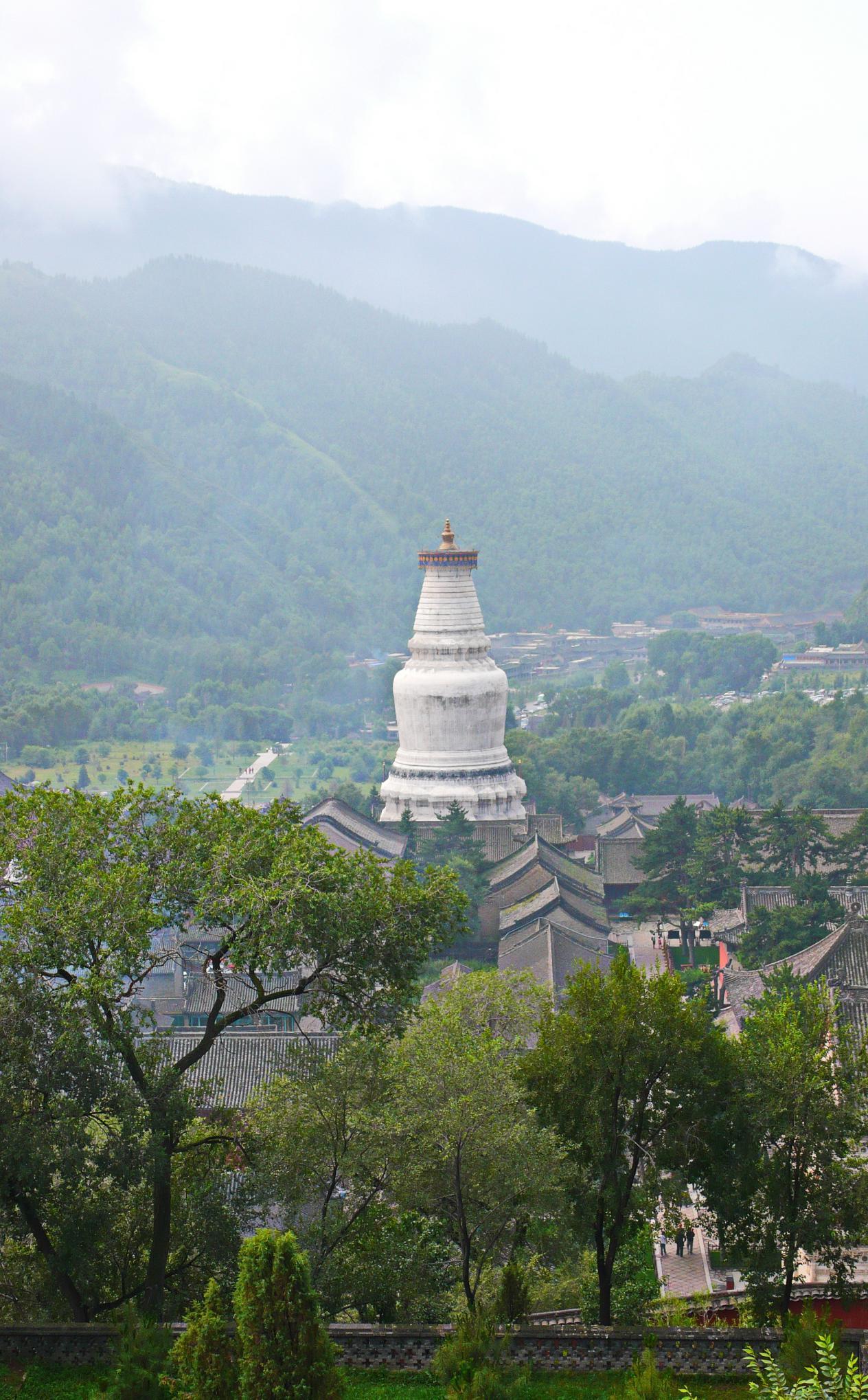 五台山第一胜境大白塔