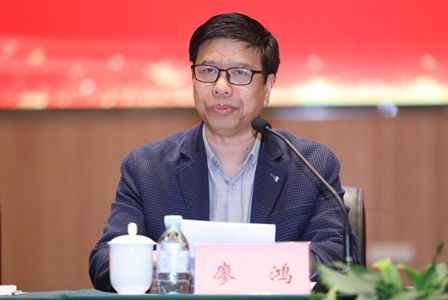 民政部社会组织管理局廖鸿副局长在致辞中,充分肯定了对协会作为基金