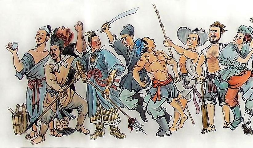 梁山好汉不知啥叫底线宋江李逵时迁杀人放火不及这位杀人不眨眼