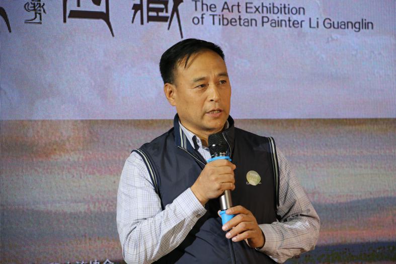 宋庄当代艺术文献馆馆长胡介报先生致辞