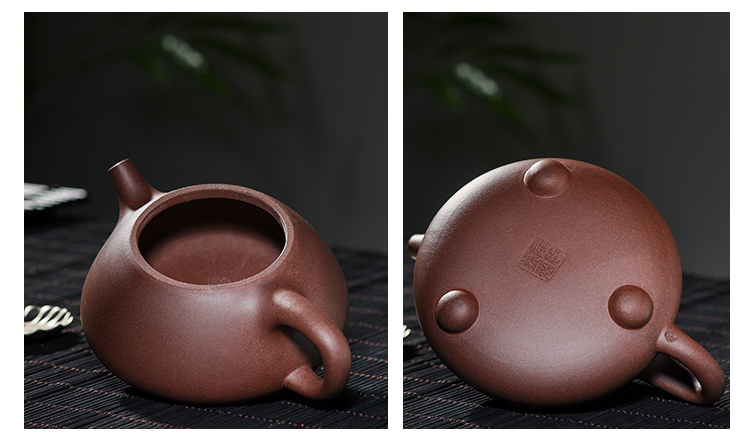 宜兴周群燕紫砂艺术|制壶艺人周群燕作品经典壶型石瓢壶赏析解读