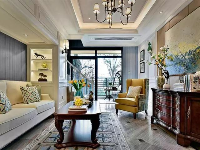 240平美式混搭风格别墅豪放大气展现了主人的贵气身份和地位