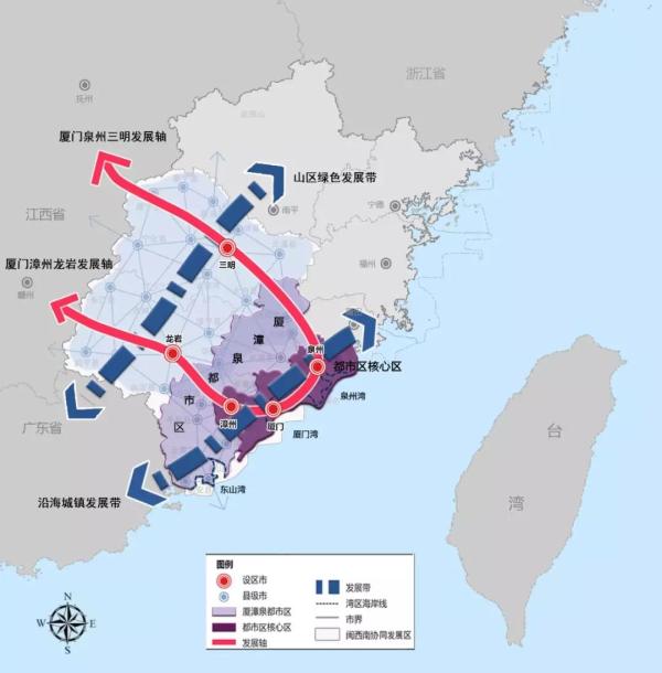 閩西南協同發展規劃出爐廈門灣南岸漳州港劃入都市核心區