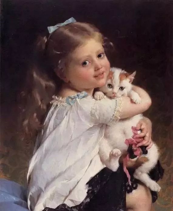 世界名画里的小天使