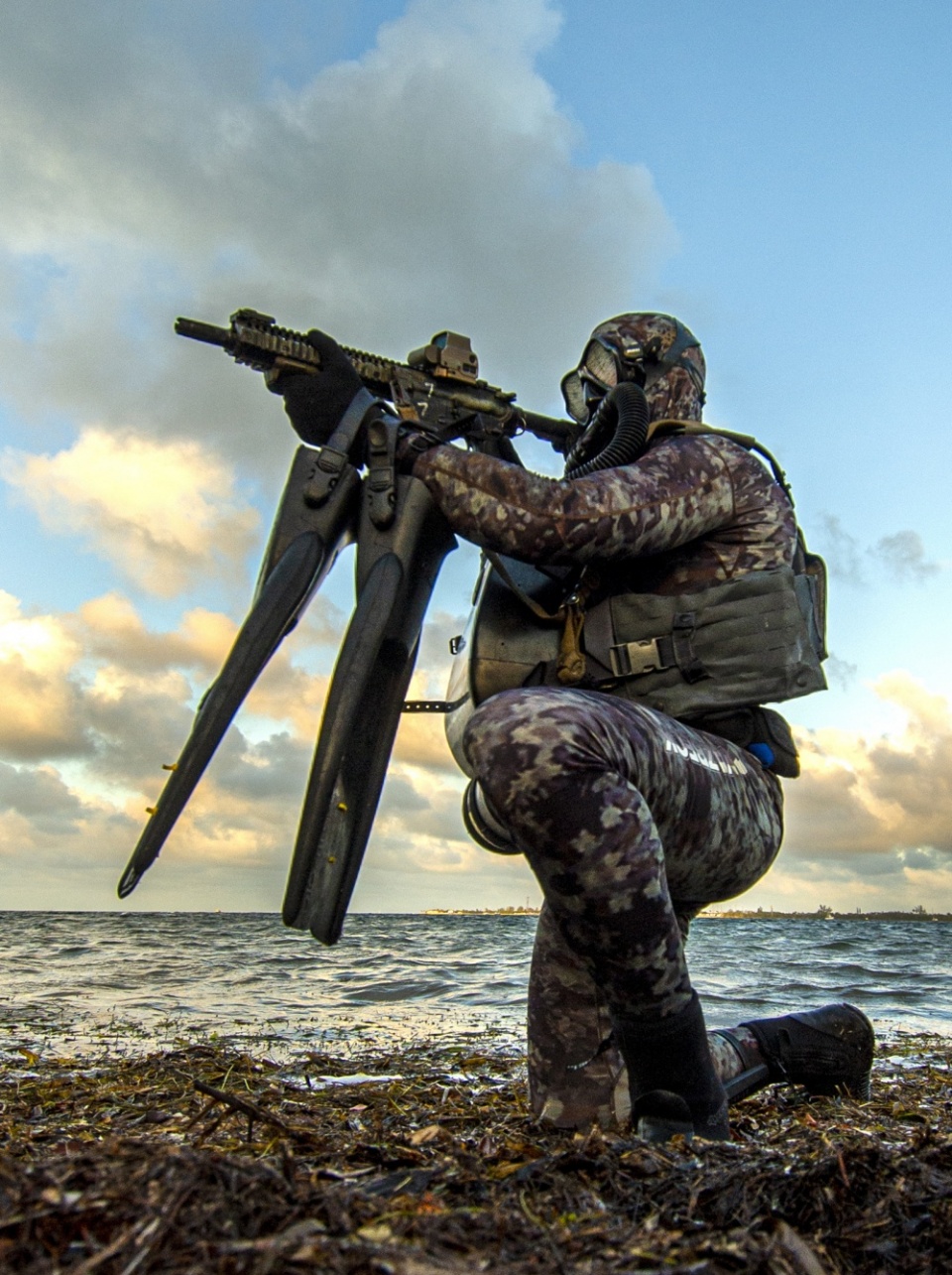 美国海军特种部队nswg2工作照