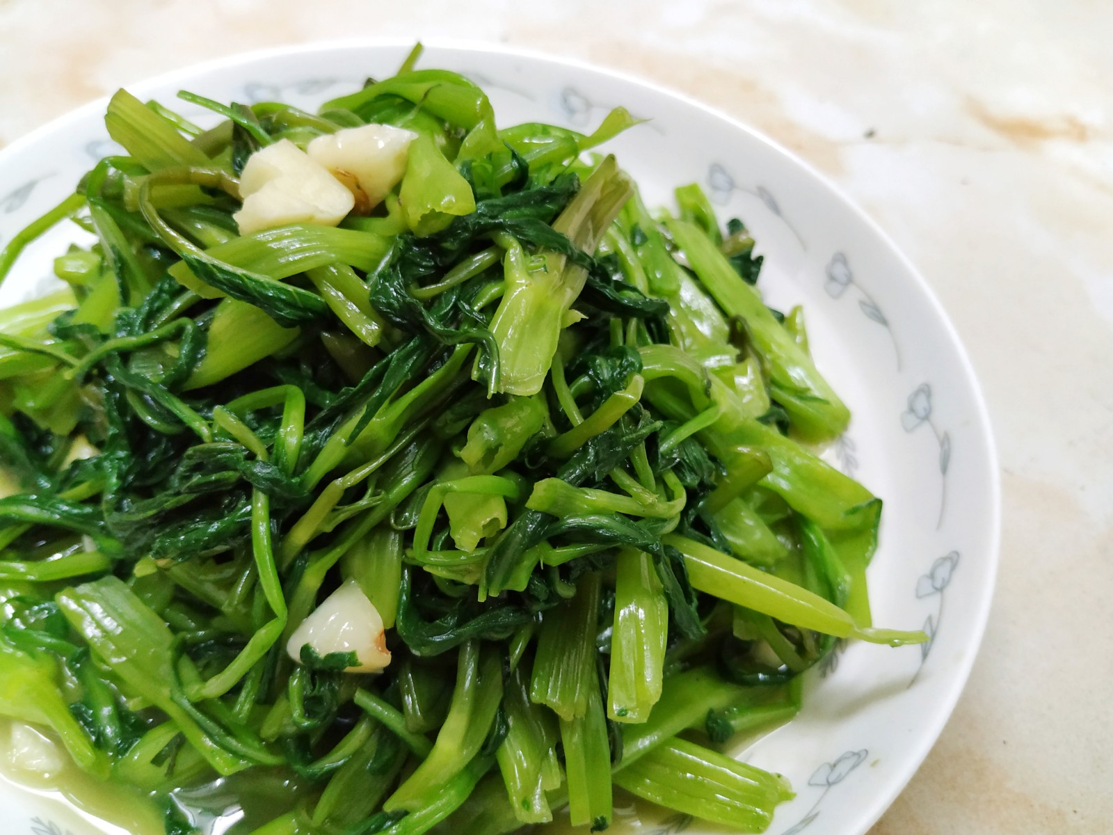 空心菜我家这么做,清脆爽口,做法跟你家一样吗?
