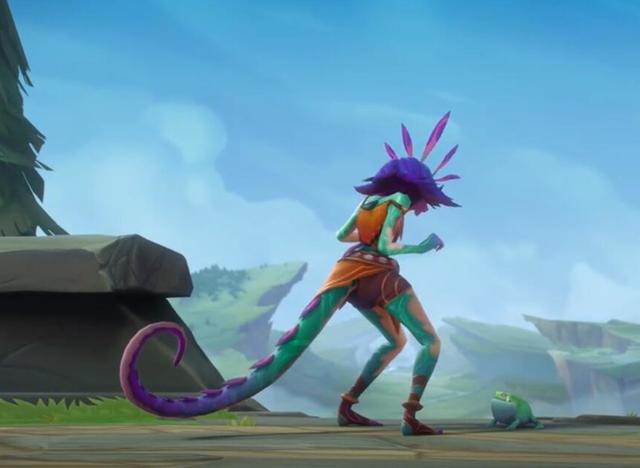 lol新英雄:长着变色龙尾巴的百变妹,真假英雄分不清楚,这次买定了