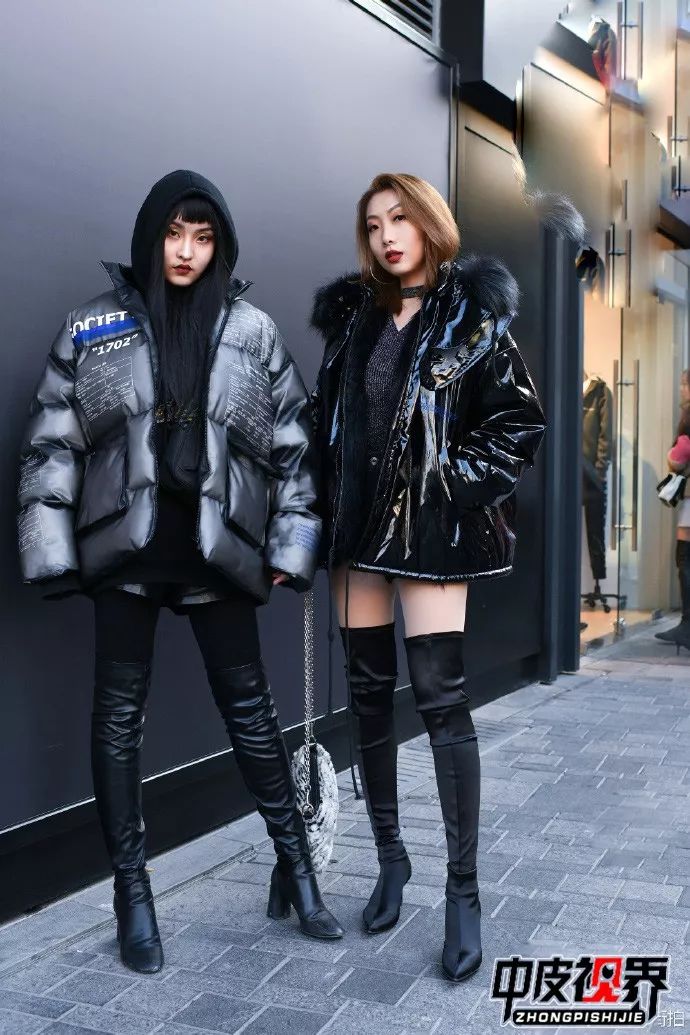街拍进行时瞅一眼街头潮人们冬季在穿啥