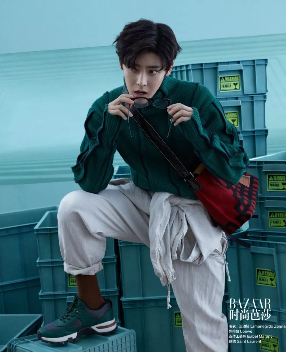 bazaarvlab|侯明昊:"彪悍少年"打破设定,人生不设限