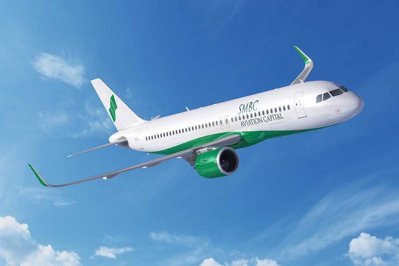 smbc航空资本订购65架空客a320neo系列飞机