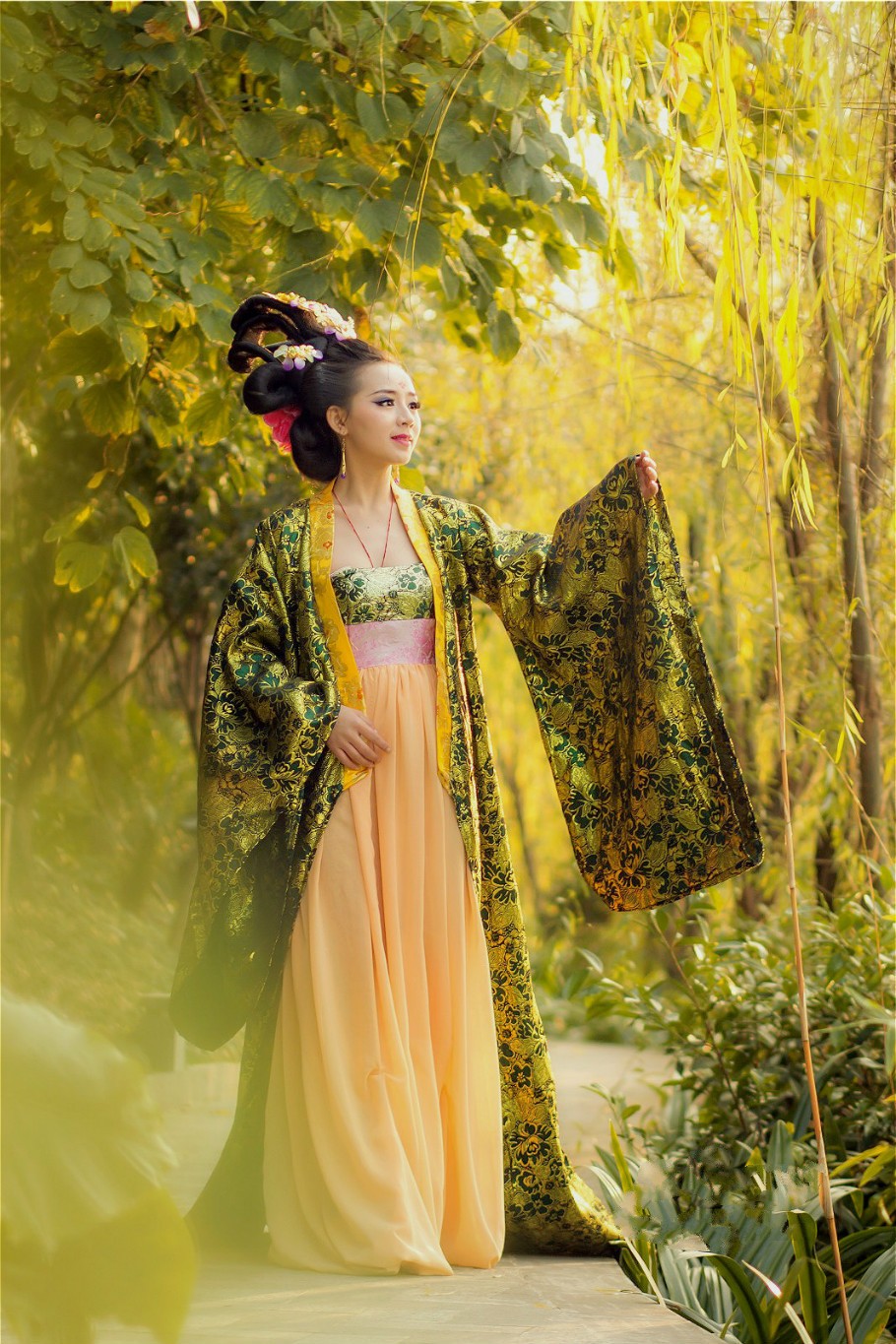 凤栖阁:古典美女-柳香古韵!