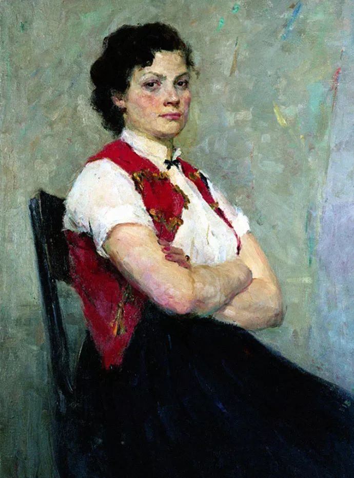 幽雅清丽--中国画家全山石人物肖像油画作品赏析