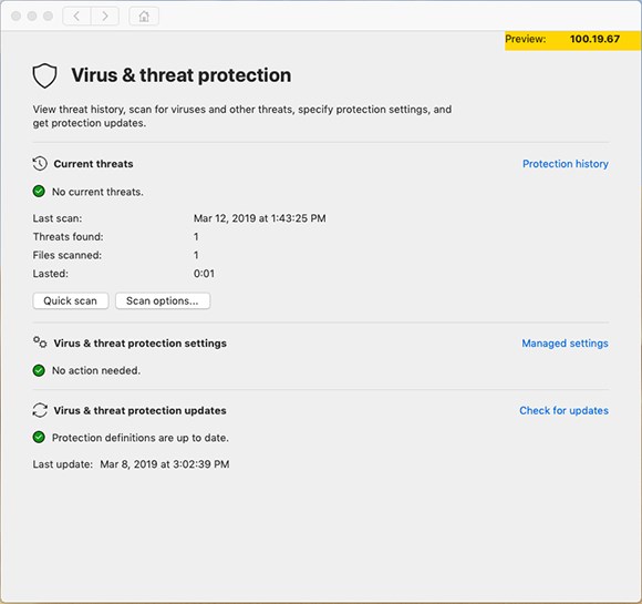 微软Windows Defender防病毒软件登陆苹果Mac__凤凰网
