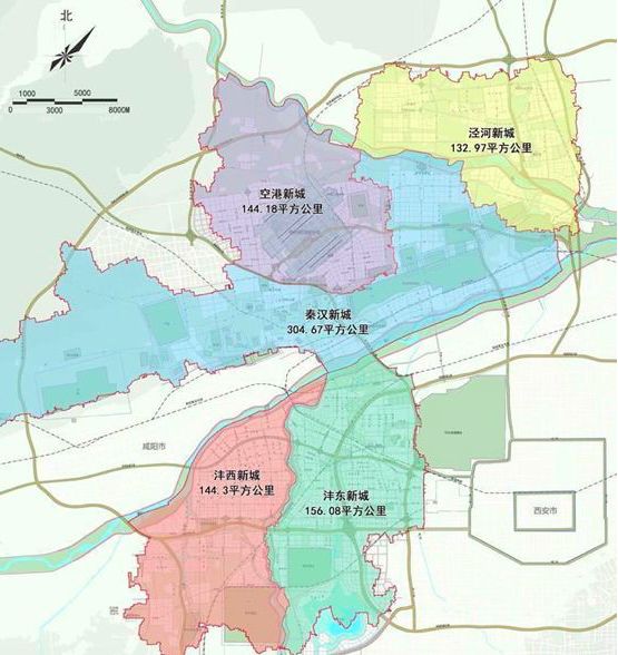 西安最新房價地圖:36個板塊,10漲26個跌!