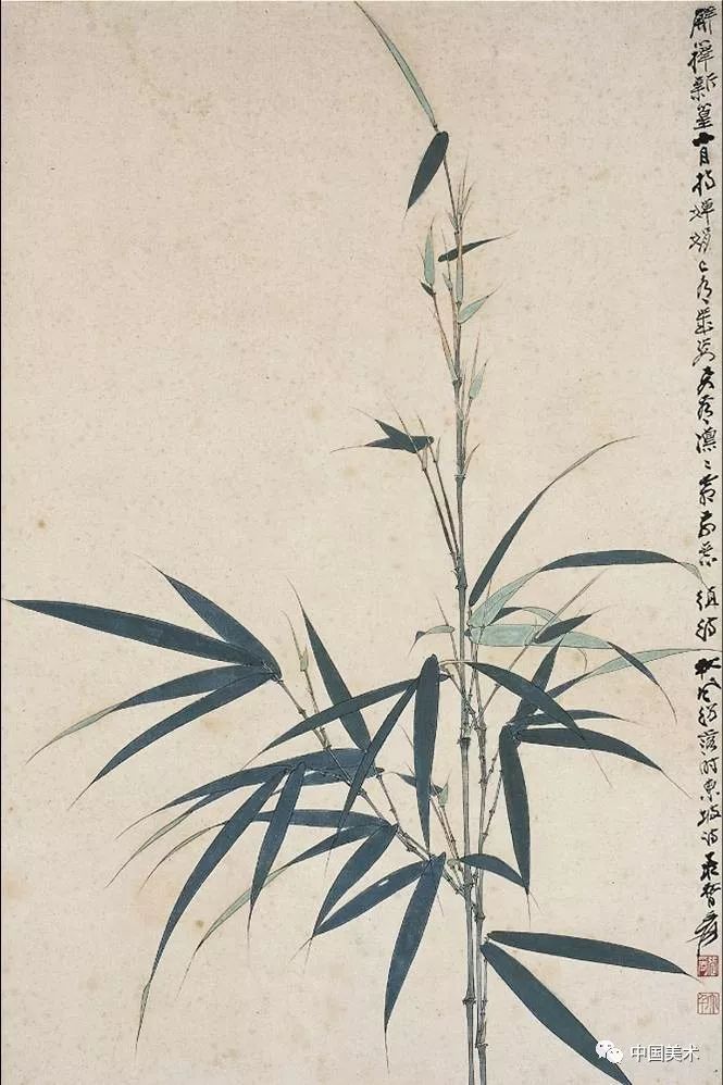 画竹:用笔要完全合乎书法(图)_凤凰网