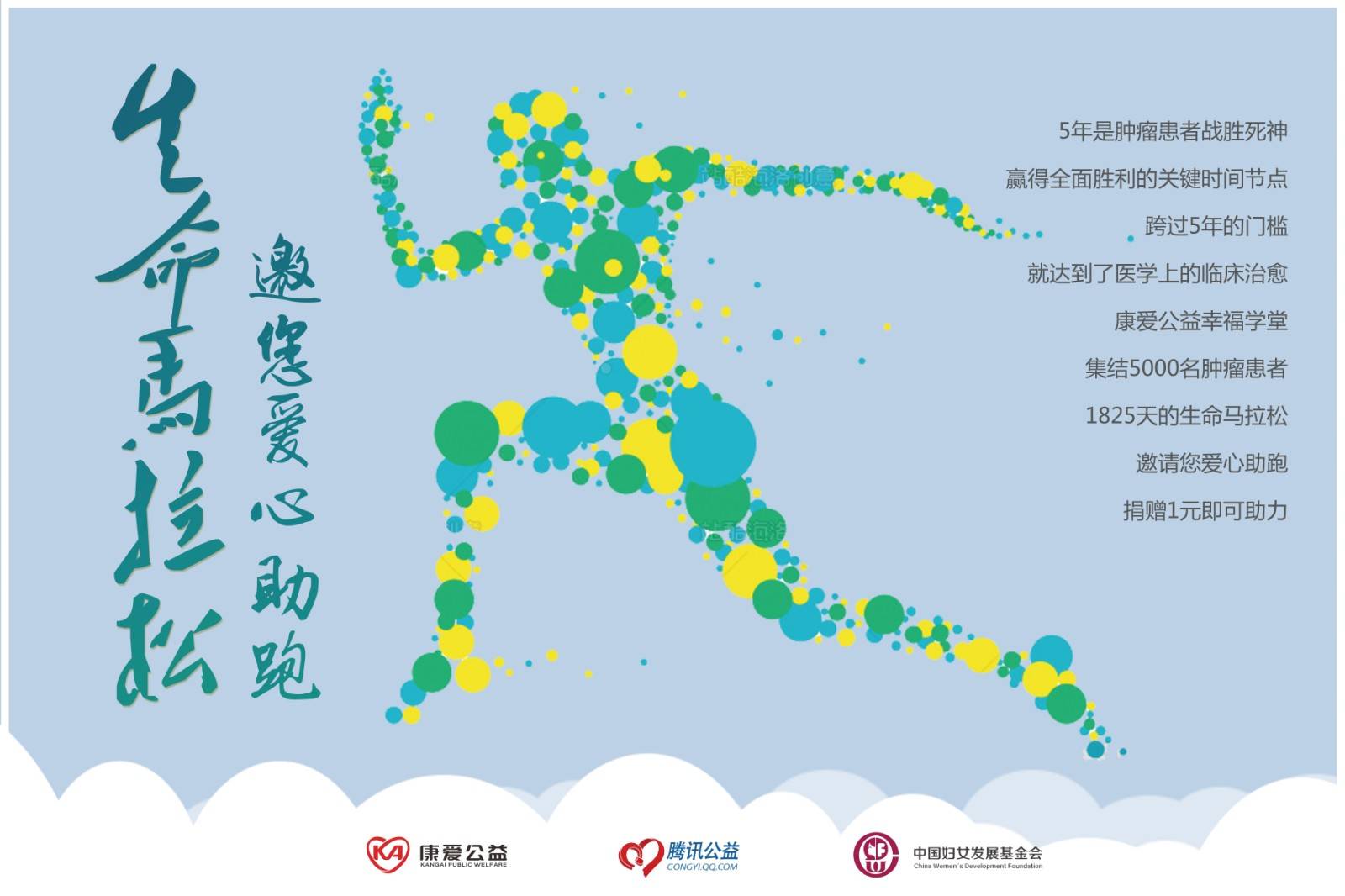 "心灯点亮"公益计划:1825天生命马拉松,邀请您爱心助跑