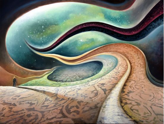 灵性艺术展现女神必将获得自由与扬升__凤凰网