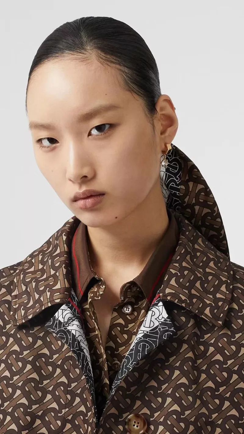新面孔model模特王涵burberrylook2019