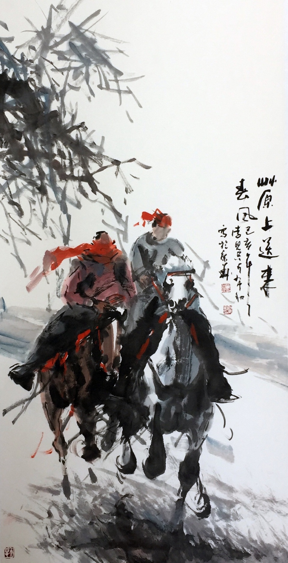 画家包布和《草原印象》系列作品欣赏