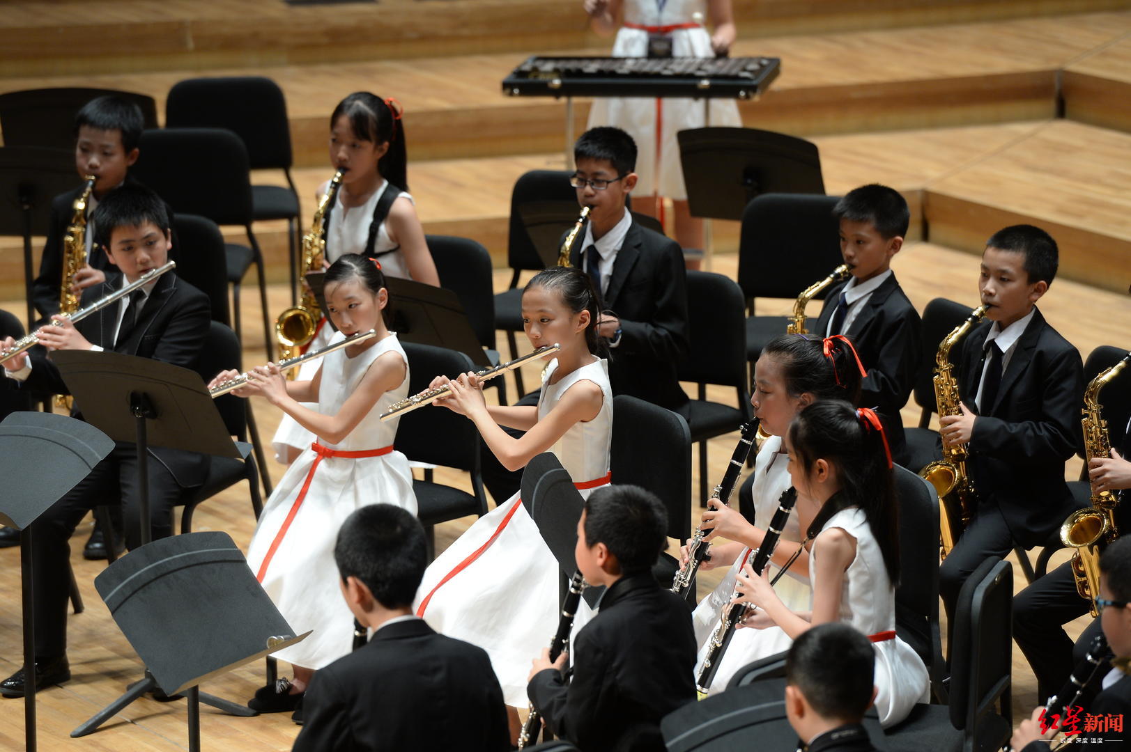 年轻的童声合唱团