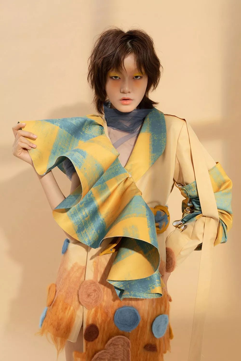 模特王卓时尚大片演绎极度魅惑