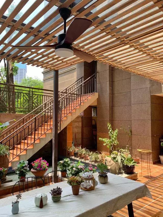 45天改造70㎡自家院子,他仅花4.2万元,改后的花园也太美了吧