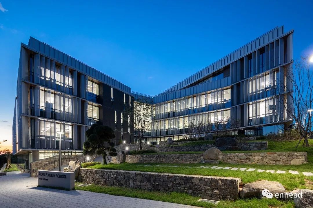 【e · 设计】传统与创新并存 | 首尔外国语学校新建高中部