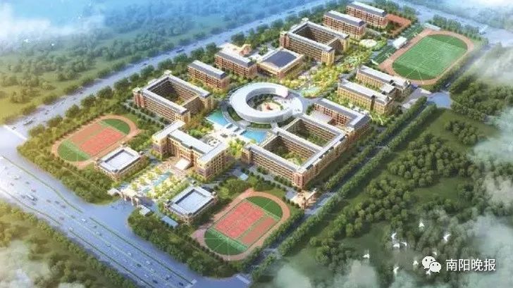 面向市中心城区招生,志愿设置在第一批次第1志愿,与南阳市一中,五中同