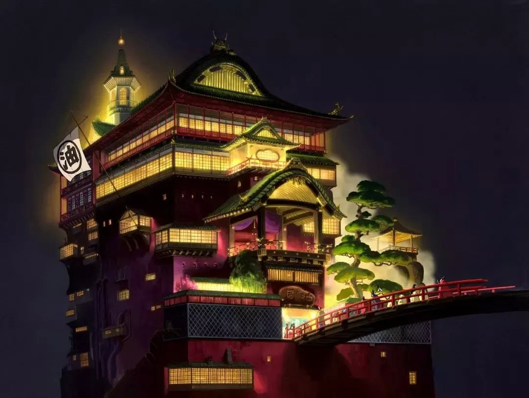 原画 汤婆婆的油屋