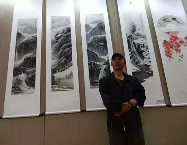 知名画家李金波墨色精微妙笔神韵