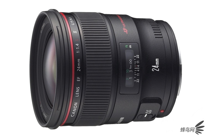 广角定焦镜头 佳能ef24mm f/1.4l售10299元