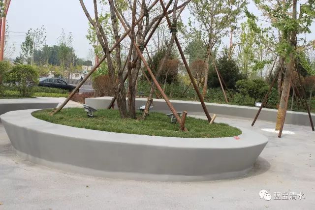 景观中的清水混凝土居然如此高端