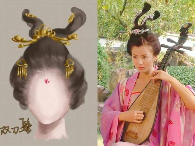 同样是古代发髻,咱们走正常路线美上天好吗?